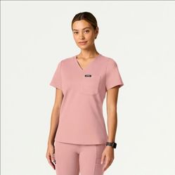 Jaanuu MAUVE scrub Top Size Small