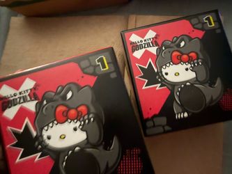 Hello kitty Godzilla