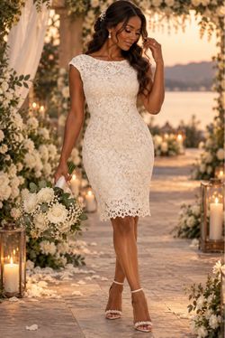 Ralph Lauren Spring Ivory lace dress