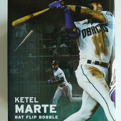 Dbacks Ketel Marte Arizona Diamondbacks Bat Flip Bobblehead, MIB!