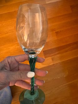 24 set wine and champagne glasses