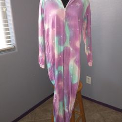 Cat & jack junior xl(14-16) multi color unicorn onesis
