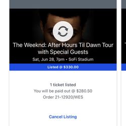 The Weeknd Tickets