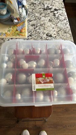 Tree ornaments with case