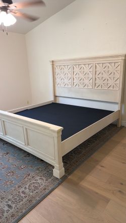 King size bed frame