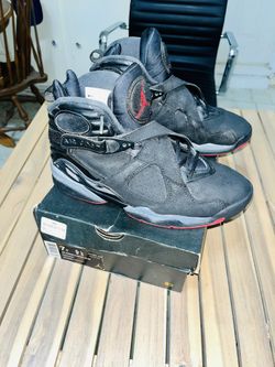 Jordan 8 Retro Black Cement For Sale Size 8 Men!!🔥📲✅