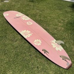 8 Foot Randy Lewis Longboard Surfboard