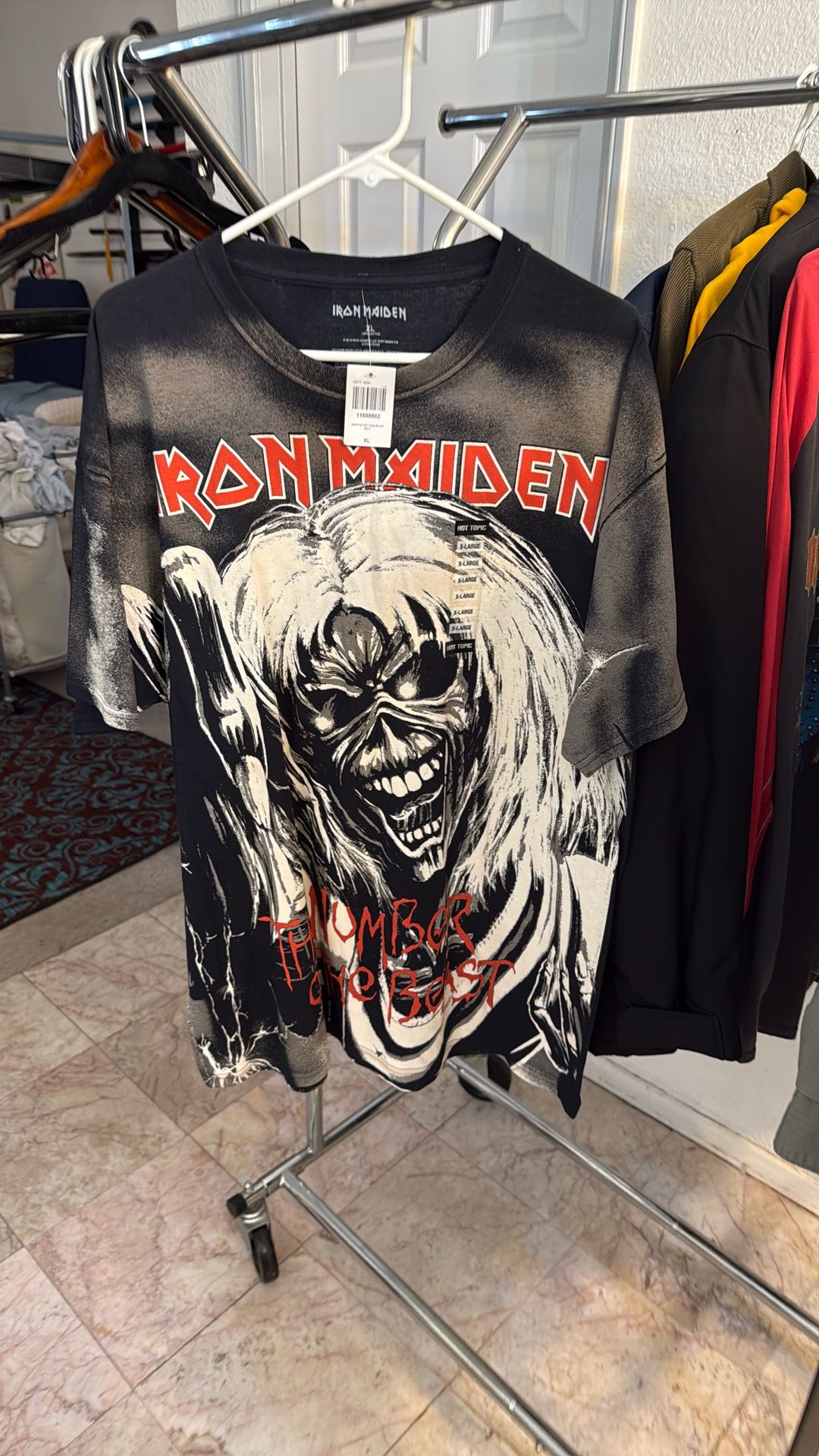 Iron Maiden men’s XL T-shirt. New.