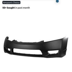 Front Bumper Cover for 2009-2011 Honda Civic, Bumper, Front Bumper Replacement