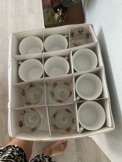 Vntage cups set corsage
