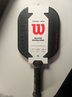 Wilson blade edgeless 13 pickleball paddle