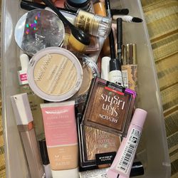 Bin Of Makeup/Beauty Products 