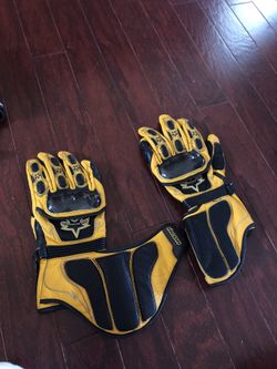 Large Icon motorcycle gloves-$50
