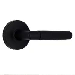 Woodcliff Matte Black Hall/Closet Passage Door Handle=HD-535