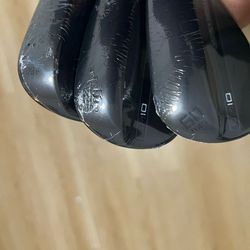 Titleist Vokey SM10 Black | 52, 56, 60 Wedge Golf Clubs