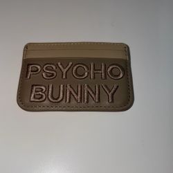 Mens Wordmark Leather Card Case