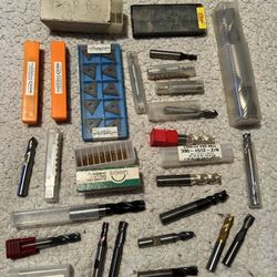 Carbide Inserts & End Mills Surplus Lot