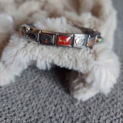 Vintage Italian Charm Bracelet 