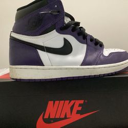 Air Jordan 1  Court Purple 