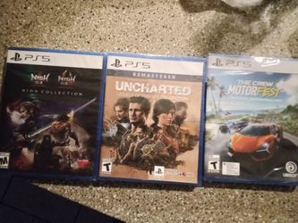 PS5 games unopened
