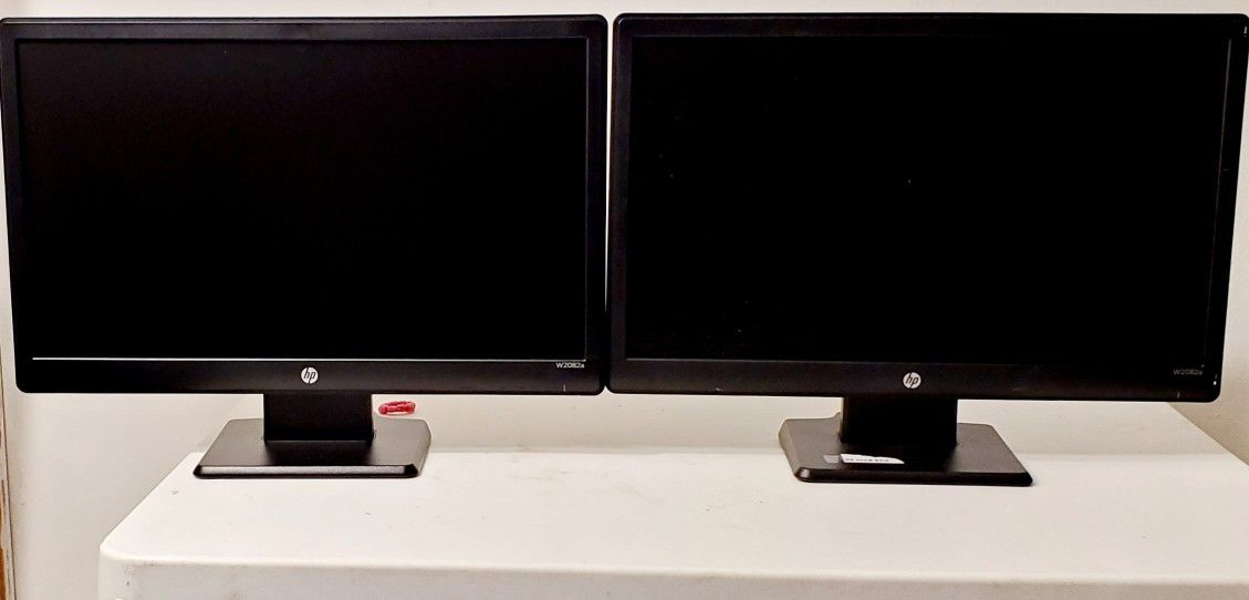 HP 20 INCH DUAL SCREEN SET