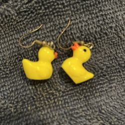 Rubber Ducky Earrings 