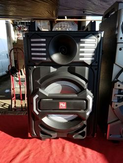 Bocinas karoke con Bluetooth