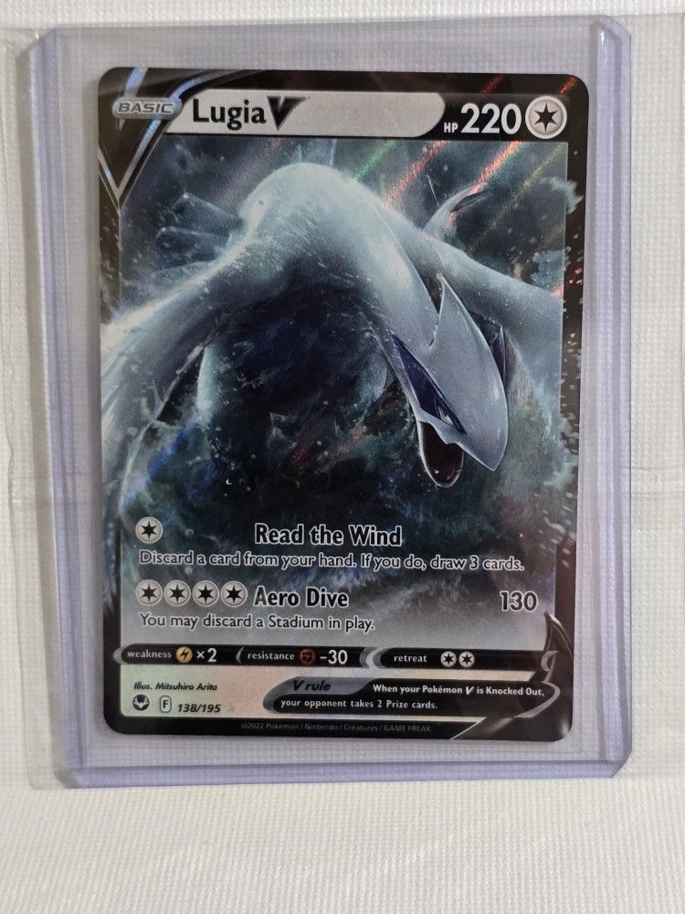 Pokemon Silver Tempest Lugia V Ultra Rare 138/195