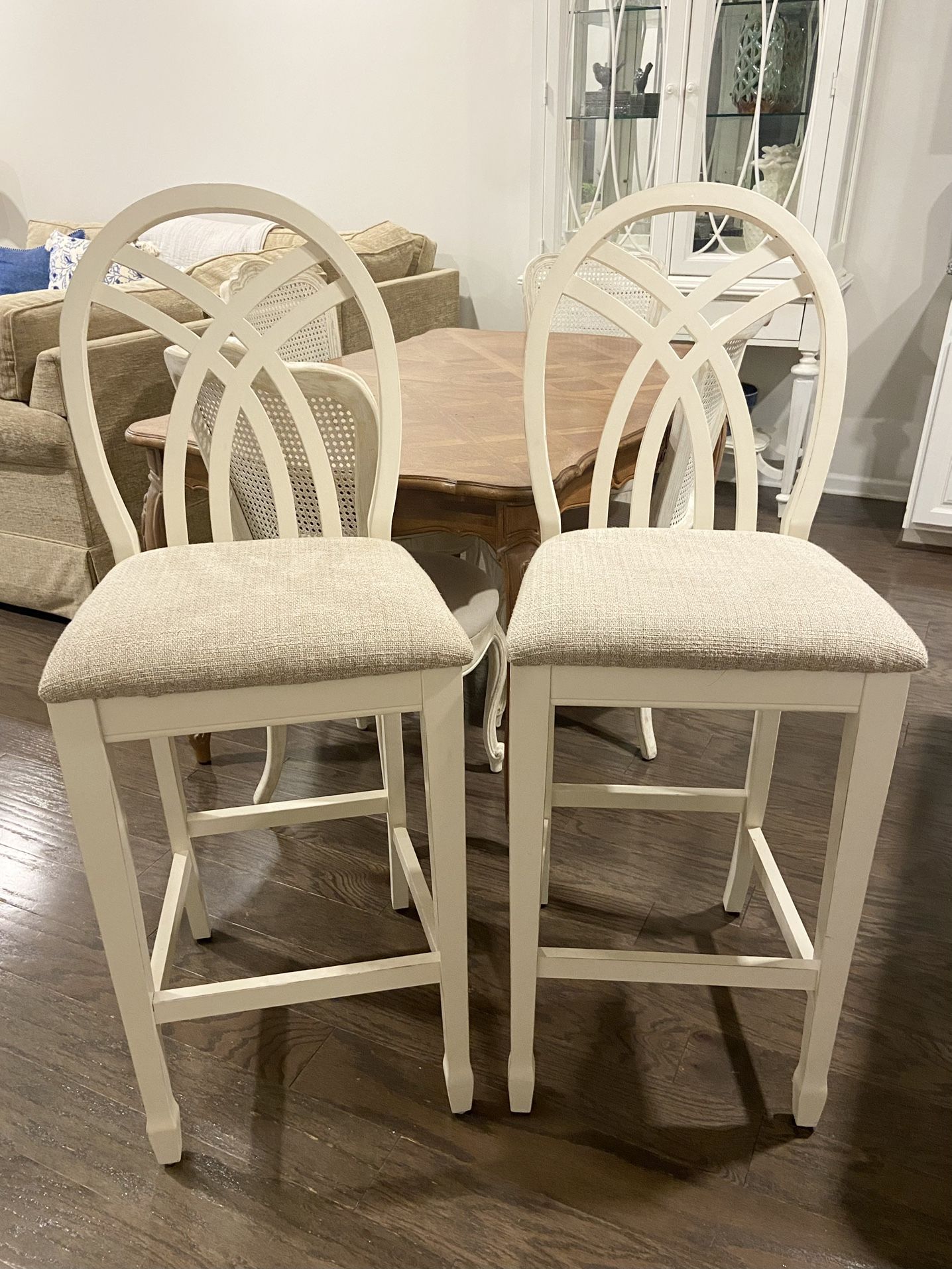 Solid Wood Bar Stools - 30” Seat Height