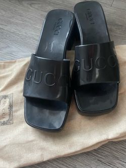 Gucci Rubber Sandals
