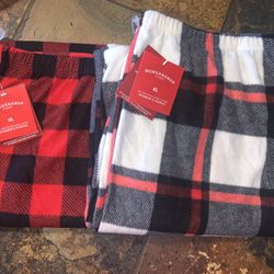 Wondershop Women’s Buffalo Check Fleece Pajama Pants