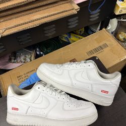 Air Force 1 Low Supreme White 