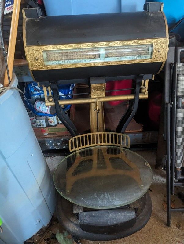 Antique Meat Scale