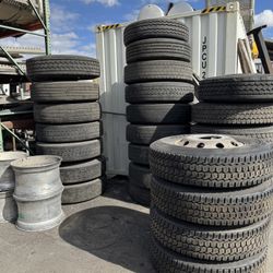 Used Semi Truck Tires 