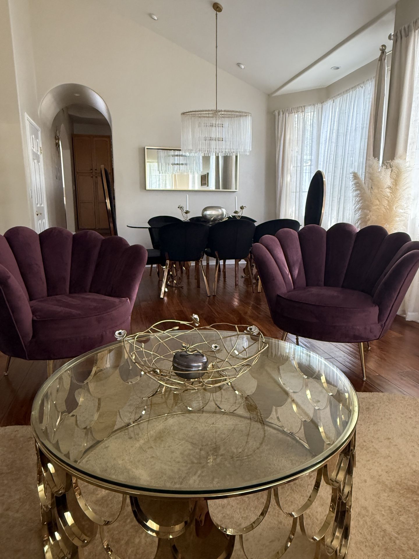 Accent Chairs With Coffee Table 