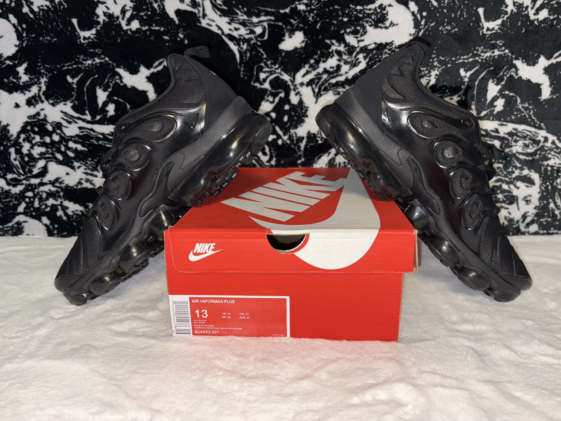 Plus Triple Black Black Vapormax Plus Size 13 Nike Men's Air - Main Image