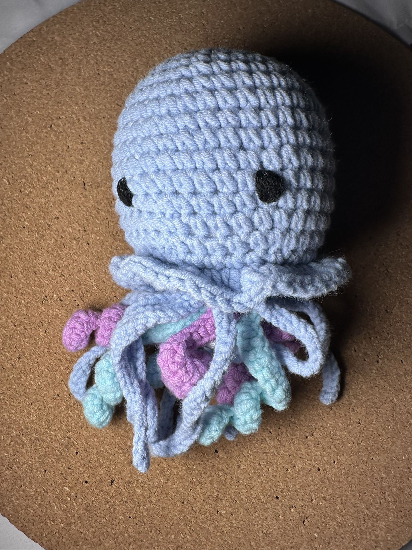 Crochet Jellyfish Amigurumi Pattern: Plush Toy (6inches)