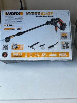 WORX Hydroshot Portable Power Cleaner