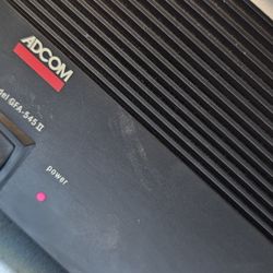Vintage Adcom GFA 545 II Current Power Amplifier Made In Japan Only Power Test 
