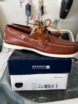 Sperry Top-Sider A/O Tan Boat Shoes Size 8.5M