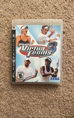 PS3 Sega Virtua Tennis 3 Blu Ray