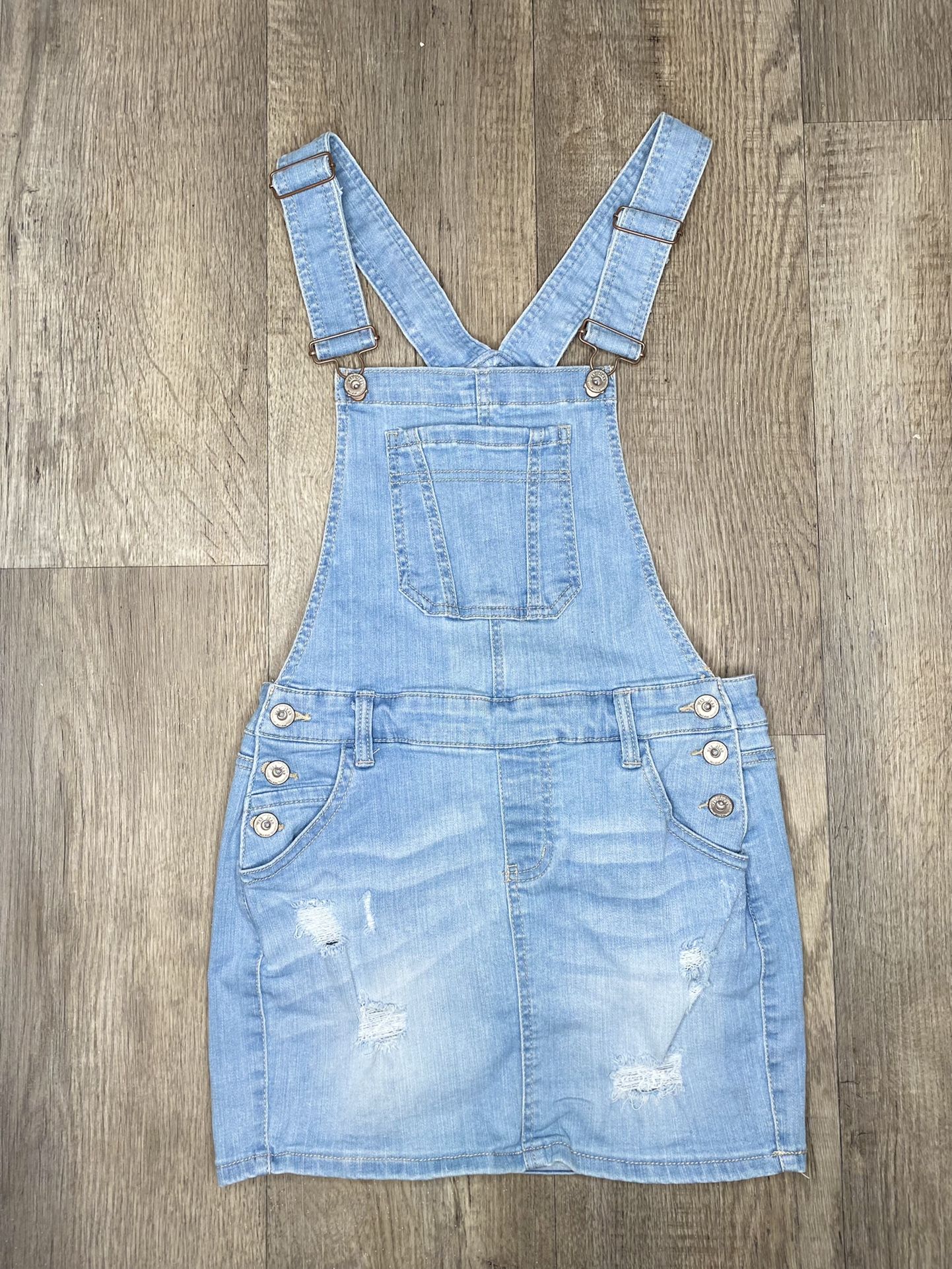 Wax Jean Overall Dress 