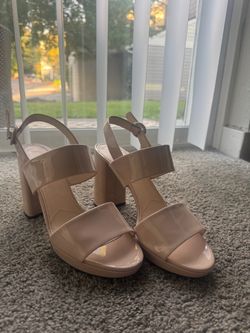 Prada Leather Platform Sandals Nude Beige Beige Color - Size 40.5