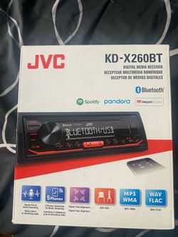 JVC KD-X260BT Smartphone Compatible Receiver