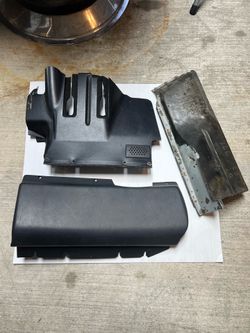 BMW E30 Knee Panel Trim Kit Late Model Airbag Version
