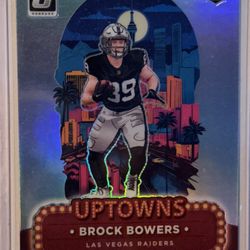2024 Donruss Optic Uptowns Rookie Brock Bowers
