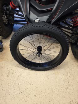 26" Full Front Tire Setup
