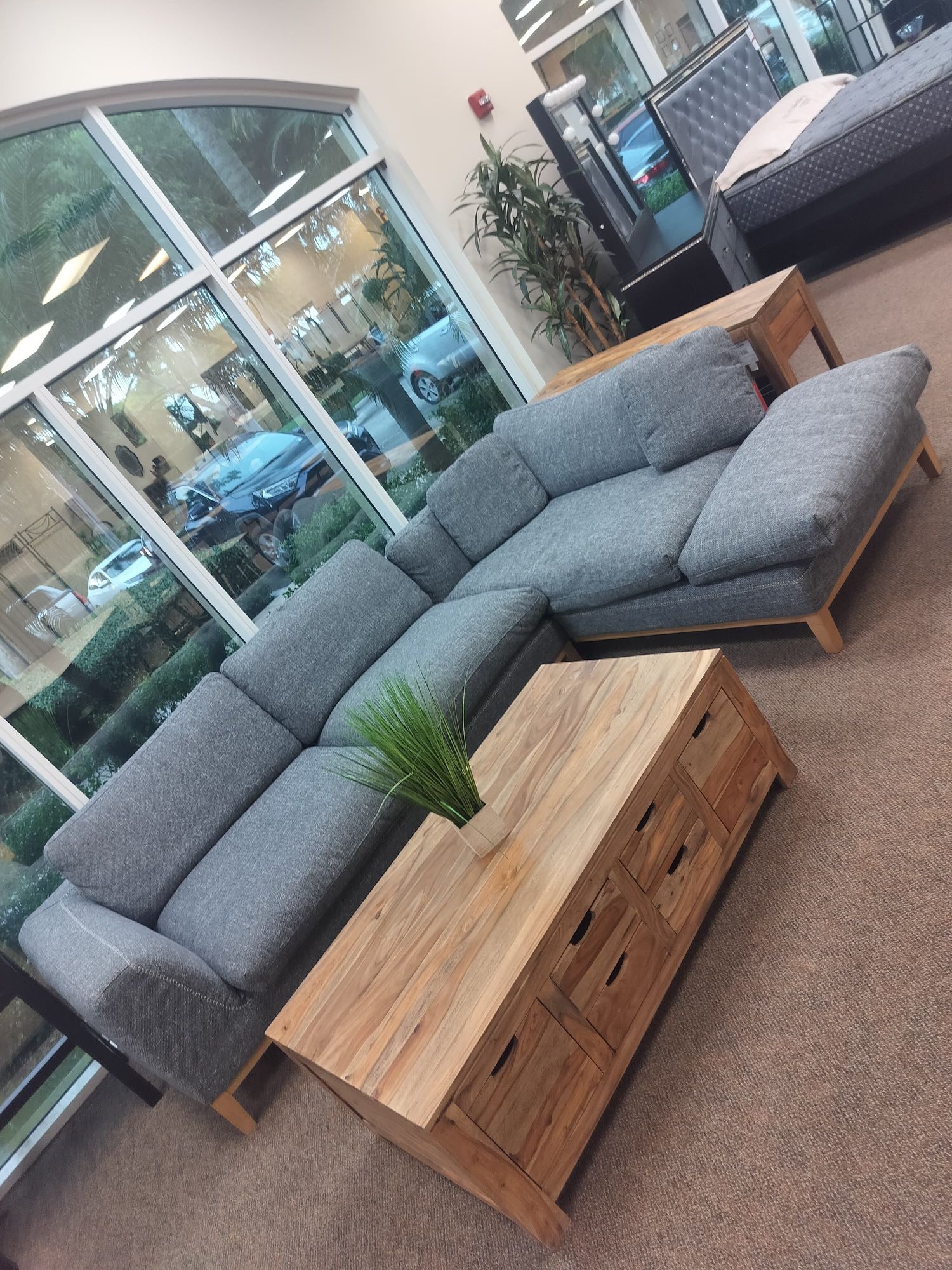 New Sectional Grey