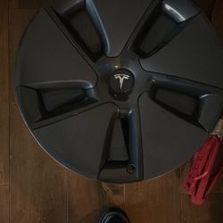 Original Tesla Hubcaps 