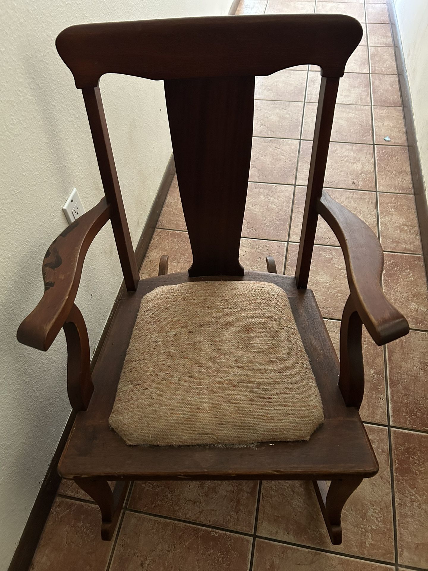 Small Antique Rocker